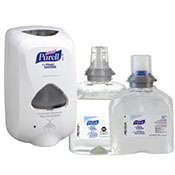 Purell TFX Touch-Free dispenser and refills